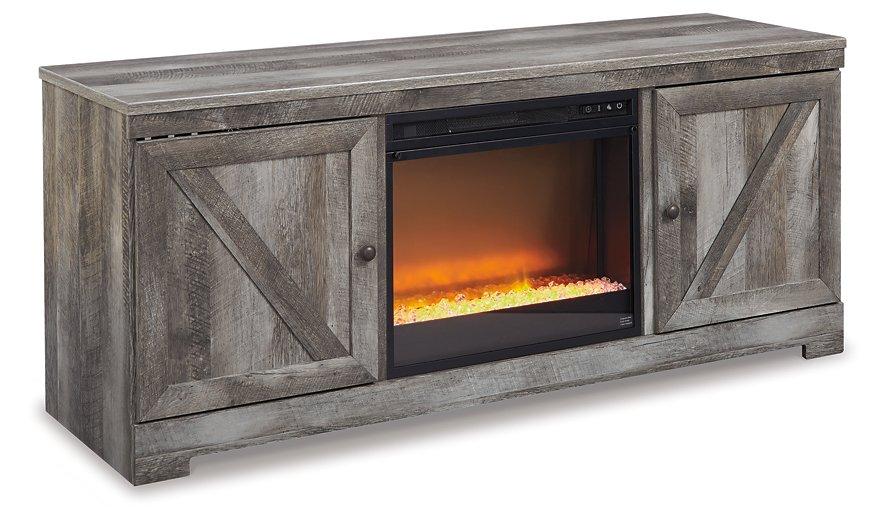 Wynnlow 63" TV Stand with Electric Fireplace - Premium TV Stand from Ashley Furniture - Just $603.35! Shop now at Furniture Wholesale Plus  We are the best furniture store in Nashville, Hendersonville, Goodlettsville, Madison, Antioch, Mount Juliet, Lebanon, Gallatin, Springfield, Murfreesboro, Franklin, Brentwood