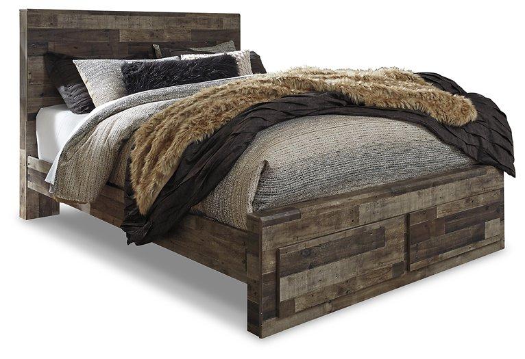 Derekson Bed with 2 Storage Drawers - Premium Bed from Ashley Furniture - Just $488.72! Shop now at Furniture Wholesale Plus  We are the best furniture store in Nashville, Hendersonville, Goodlettsville, Madison, Antioch, Mount Juliet, Lebanon, Gallatin, Springfield, Murfreesboro, Franklin, Brentwood