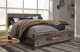 Derekson Bed with 6 Storage Drawers - Premium Bed from Ashley Furniture - Just $804.46! Shop now at Furniture Wholesale Plus  We are the best furniture store in Nashville, Hendersonville, Goodlettsville, Madison, Antioch, Mount Juliet, Lebanon, Gallatin, Springfield, Murfreesboro, Franklin, Brentwood