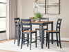 Gesthaven Counter Height Dining Table and 4 Barstools (Set of 5) - Premium Counter Height Table from Ashley Furniture - Just $456.53! Shop now at Furniture Wholesale Plus  We are the best furniture store in Nashville, Hendersonville, Goodlettsville, Madison, Antioch, Mount Juliet, Lebanon, Gallatin, Springfield, Murfreesboro, Franklin, Brentwood