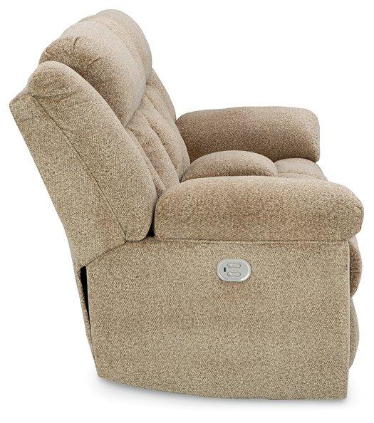 Tip-Off Power Reclining Loveseat - Premium Loveseat from Ashley Furniture - Just $1079.61! Shop now at Furniture Wholesale Plus  We are the best furniture store in Nashville, Hendersonville, Goodlettsville, Madison, Antioch, Mount Juliet, Lebanon, Gallatin, Springfield, Murfreesboro, Franklin, Brentwood