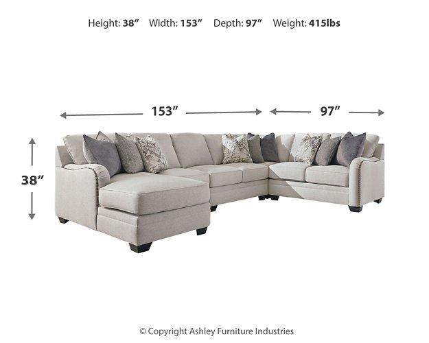 Dellara Sectional with Chaise - Premium Sectional from Ashley Furniture - Just $1368.77! Shop now at Furniture Wholesale Plus  We are the best furniture store in Nashville, Hendersonville, Goodlettsville, Madison, Antioch, Mount Juliet, Lebanon, Gallatin, Springfield, Murfreesboro, Franklin, Brentwood