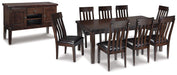 Haddigan Dining Set - Premium Dining Room Set from Ashley Furniture - Just $874.84! Shop now at Furniture Wholesale Plus  We are the best furniture store in Nashville, Hendersonville, Goodlettsville, Madison, Antioch, Mount Juliet, Lebanon, Gallatin, Springfield, Murfreesboro, Franklin, Brentwood