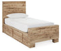 Hyanna Bed with 1 Side Storage - Premium Bed from Ashley Furniture - Just $494.75! Shop now at Furniture Wholesale Plus  We are the best furniture store in Nashville, Hendersonville, Goodlettsville, Madison, Antioch, Mount Juliet, Lebanon, Gallatin, Springfield, Murfreesboro, Franklin, Brentwood