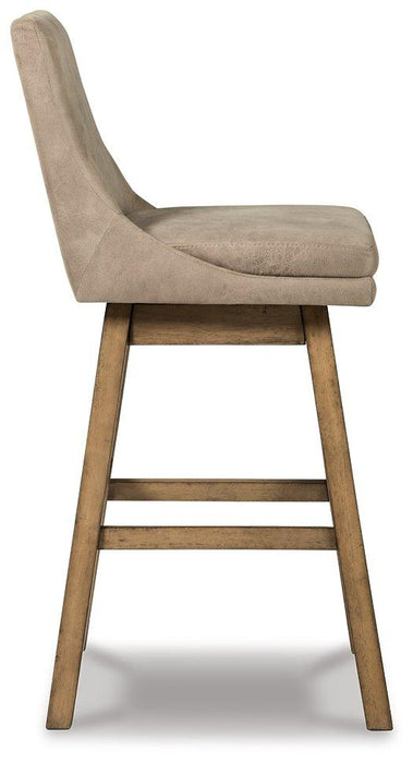 Tallenger Bar Height Bar Stool - Premium Barstool from Ashley Furniture - Just $154.86! Shop now at Furniture Wholesale Plus  We are the best furniture store in Nashville, Hendersonville, Goodlettsville, Madison, Antioch, Mount Juliet, Lebanon, Gallatin, Springfield, Murfreesboro, Franklin, Brentwood