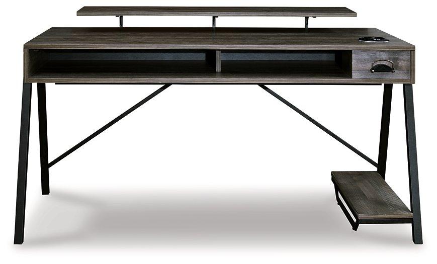 Barolli Gaming Desk - Premium Desk from Ashley Furniture - Just $621.44! Shop now at Furniture Wholesale Plus  We are the best furniture store in Nashville, Hendersonville, Goodlettsville, Madison, Antioch, Mount Juliet, Lebanon, Gallatin, Springfield, Murfreesboro, Franklin, Brentwood