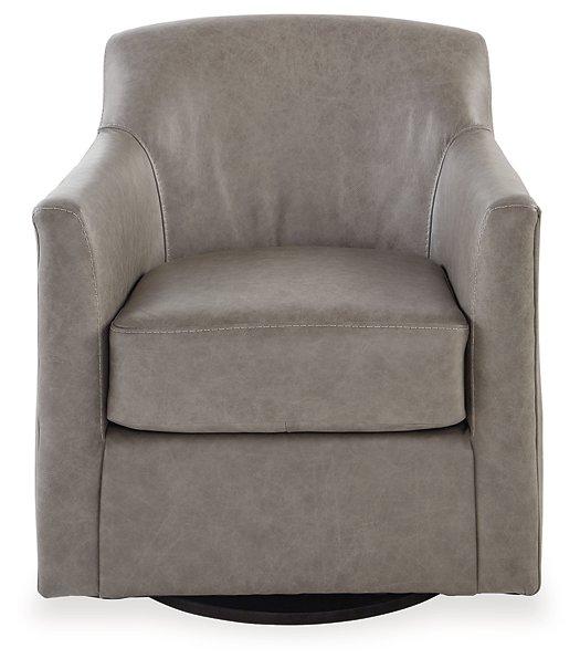 Bradney Swivel Accent Chair - Premium Accent Chair from Ashley Furniture - Just $328.51! Shop now at Furniture Wholesale Plus  We are the best furniture store in Nashville, Hendersonville, Goodlettsville, Madison, Antioch, Mount Juliet, Lebanon, Gallatin, Springfield, Murfreesboro, Franklin, Brentwood