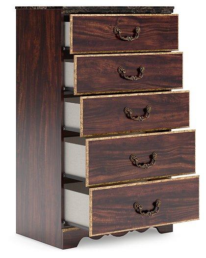 Glosmount Chest of Drawers - Premium Chest from Ashley Furniture - Just $366.02! Shop now at Furniture Wholesale Plus  We are the best furniture store in Nashville, Hendersonville, Goodlettsville, Madison, Antioch, Mount Juliet, Lebanon, Gallatin, Springfield, Murfreesboro, Franklin, Brentwood