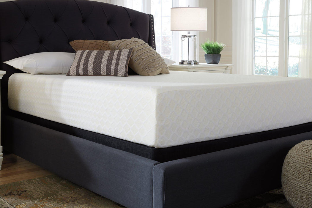 Chime 12 Inch Memory Foam Mattress in a Box - Premium Mattress from Ashley Furniture - Just $314.93! Shop now at Furniture Wholesale Plus  We are the best furniture store in Nashville, Hendersonville, Goodlettsville, Madison, Antioch, Mount Juliet, Lebanon, Gallatin, Springfield, Murfreesboro, Franklin, Brentwood