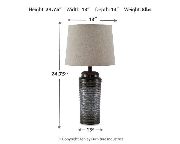 Norbert Table Lamp (Set of 2) - Premium Table Lamp Pair from Ashley Furniture - Just $116.73! Shop now at Furniture Wholesale Plus  We are the best furniture store in Nashville, Hendersonville, Goodlettsville, Madison, Antioch, Mount Juliet, Lebanon, Gallatin, Springfield, Murfreesboro, Franklin, Brentwood