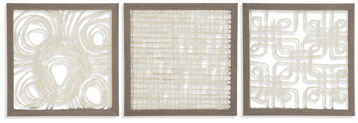 Odella Wall Decor (Set of 3) - Premium Wall Decor from Ashley Furniture - Just $102.72! Shop now at Furniture Wholesale Plus  We are the best furniture store in Nashville, Hendersonville, Goodlettsville, Madison, Antioch, Mount Juliet, Lebanon, Gallatin, Springfield, Murfreesboro, Franklin, Brentwood