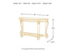 Norcastle Sofa/Console Table - Premium Sofa Table from Ashley Furniture - Just $370.95! Shop now at Furniture Wholesale Plus  We are the best furniture store in Nashville, Hendersonville, Goodlettsville, Madison, Antioch, Mount Juliet, Lebanon, Gallatin, Springfield, Murfreesboro, Franklin, Brentwood