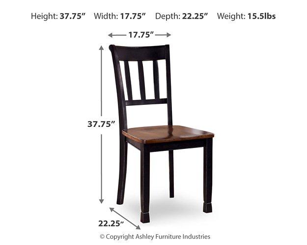 Owingsville Dining Chair - Premium Dining Chair from Ashley Furniture - Just $82.46! Shop now at Furniture Wholesale Plus  We are the best furniture store in Nashville, Hendersonville, Goodlettsville, Madison, Antioch, Mount Juliet, Lebanon, Gallatin, Springfield, Murfreesboro, Franklin, Brentwood