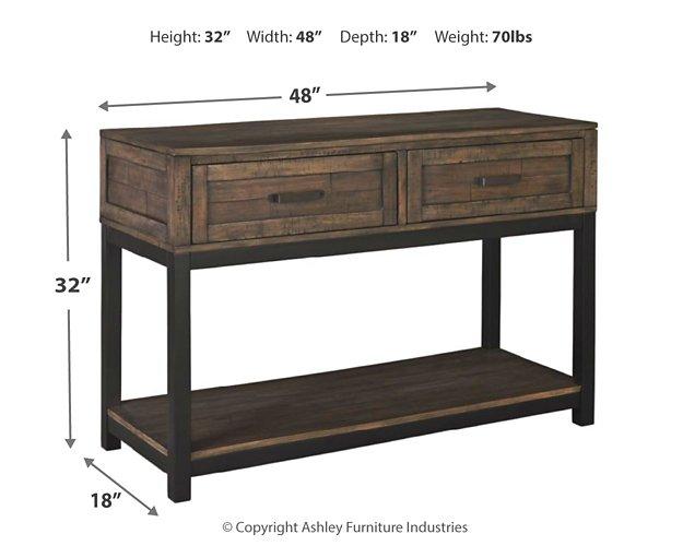 Johurst Sofa/Console Table - Premium Sofa Table from Ashley Furniture - Just $333.88! Shop now at Furniture Wholesale Plus  We are the best furniture store in Nashville, Hendersonville, Goodlettsville, Madison, Antioch, Mount Juliet, Lebanon, Gallatin, Springfield, Murfreesboro, Franklin, Brentwood