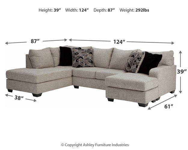 Megginson 2-Piece Sectional with Chaise - Premium Sectional from Ashley Furniture - Just $1315.95! Shop now at Furniture Wholesale Plus  We are the best furniture store in Nashville, Hendersonville, Goodlettsville, Madison, Antioch, Mount Juliet, Lebanon, Gallatin, Springfield, Murfreesboro, Franklin, Brentwood