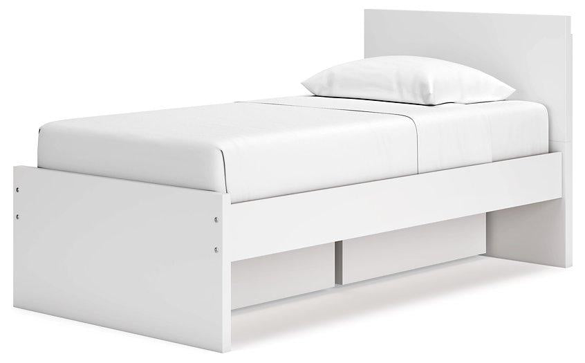 Onita Panel Bed with 1 Side Storage - Premium Bed from Ashley Furniture - Just $390.41! Shop now at Furniture Wholesale Plus  We are the best furniture store in Nashville, Hendersonville, Goodlettsville, Madison, Antioch, Mount Juliet, Lebanon, Gallatin, Springfield, Murfreesboro, Franklin, Brentwood