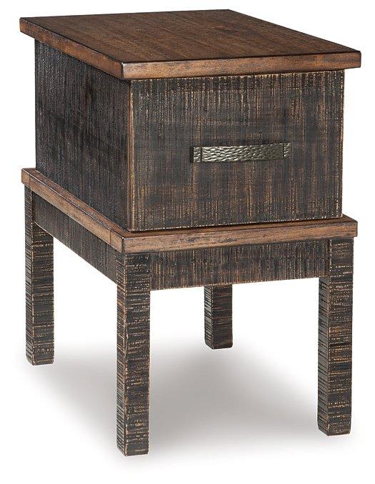 Stanah Chairside End Table with USB Ports & Outlets - Premium End Table from Ashley Furniture - Just $226.19! Shop now at Furniture Wholesale Plus  We are the best furniture store in Nashville, Hendersonville, Goodlettsville, Madison, Antioch, Mount Juliet, Lebanon, Gallatin, Springfield, Murfreesboro, Franklin, Brentwood