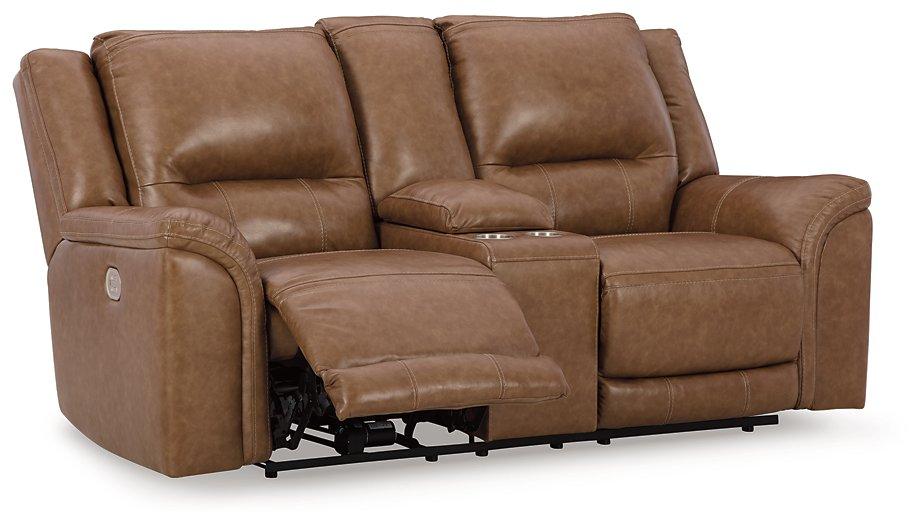 Trasimeno Power Reclining Loveseat with Console - Premium Loveseat from Ashley Furniture - Just $1425.62! Shop now at Furniture Wholesale Plus  We are the best furniture store in Nashville, Hendersonville, Goodlettsville, Madison, Antioch, Mount Juliet, Lebanon, Gallatin, Springfield, Murfreesboro, Franklin, Brentwood