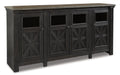 Tyler Creek 74" TV Stand - Premium TV Stand from Ashley Furniture - Just $746.13! Shop now at Furniture Wholesale Plus  We are the best furniture store in Nashville, Hendersonville, Goodlettsville, Madison, Antioch, Mount Juliet, Lebanon, Gallatin, Springfield, Murfreesboro, Franklin, Brentwood