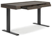 Zendex 55" Adjustable Height Desk - Premium Desk from Ashley Furniture - Just $574.99! Shop now at Furniture Wholesale Plus  We are the best furniture store in Nashville, Hendersonville, Goodlettsville, Madison, Antioch, Mount Juliet, Lebanon, Gallatin, Springfield, Murfreesboro, Franklin, Brentwood