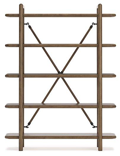 Roanhowe 71" Bookcase - Premium Bookcase from Ashley Furniture - Just $434.40! Shop now at Furniture Wholesale Plus  We are the best furniture store in Nashville, Hendersonville, Goodlettsville, Madison, Antioch, Mount Juliet, Lebanon, Gallatin, Springfield, Murfreesboro, Franklin, Brentwood