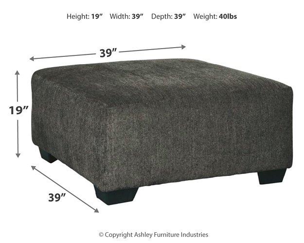 Ballinasloe Oversized Ottoman - Premium Ottoman from Ashley Furniture - Just $320.50! Shop now at Furniture Wholesale Plus  We are the best furniture store in Nashville, Hendersonville, Goodlettsville, Madison, Antioch, Mount Juliet, Lebanon, Gallatin, Springfield, Murfreesboro, Franklin, Brentwood