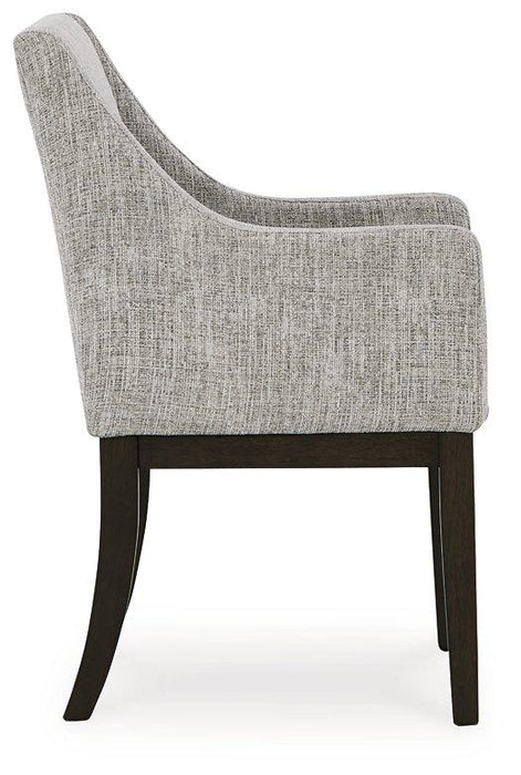 Burkhaus Dining Arm Chair - Premium Dining Chair from Ashley Furniture - Just $207.15! Shop now at Furniture Wholesale Plus  We are the best furniture store in Nashville, Hendersonville, Goodlettsville, Madison, Antioch, Mount Juliet, Lebanon, Gallatin, Springfield, Murfreesboro, Franklin, Brentwood