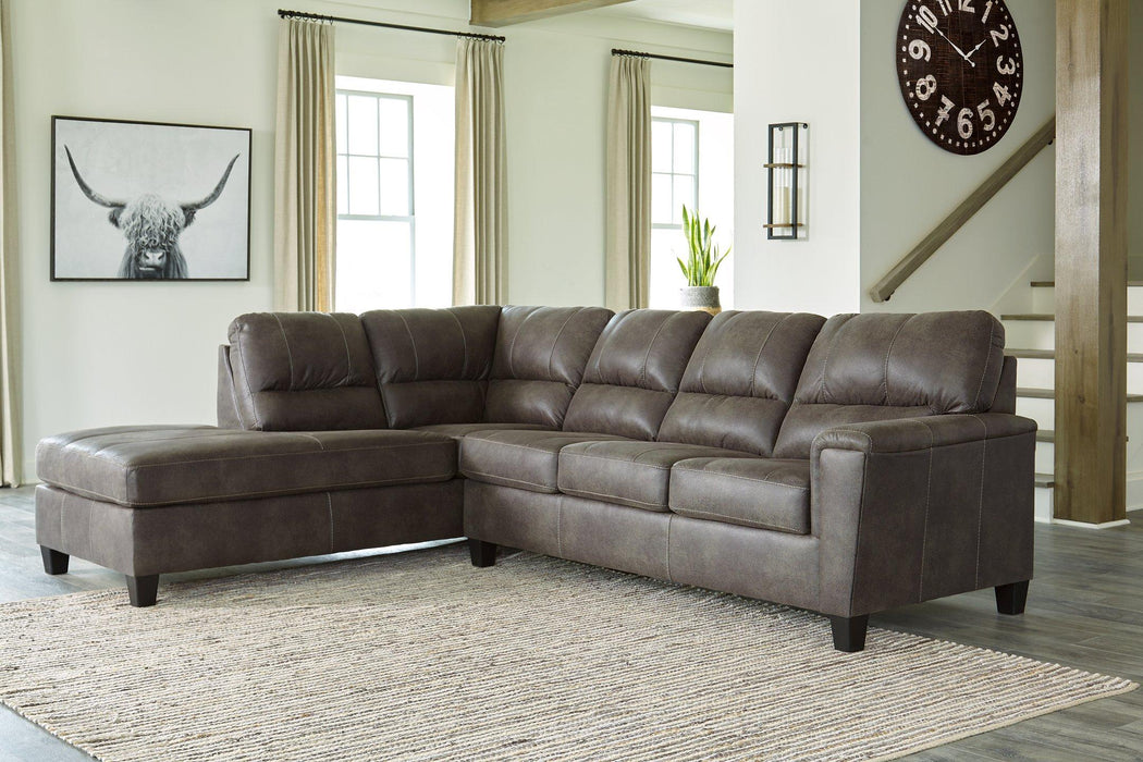 Navi 2-Piece Sectional with Chaise - Premium Sectional from Ashley Furniture - Just $1044.08! Shop now at Furniture Wholesale Plus  We are the best furniture store in Nashville, Hendersonville, Goodlettsville, Madison, Antioch, Mount Juliet, Lebanon, Gallatin, Springfield, Murfreesboro, Franklin, Brentwood