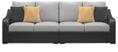 Beachcroft 2-Piece Outdoor Loveseat with Cushion - Premium Outdoor Seating from Ashley Furniture - Just $1558.98! Shop now at Furniture Wholesale Plus  We are the best furniture store in Nashville, Hendersonville, Goodlettsville, Madison, Antioch, Mount Juliet, Lebanon, Gallatin, Springfield, Murfreesboro, Franklin, Brentwood