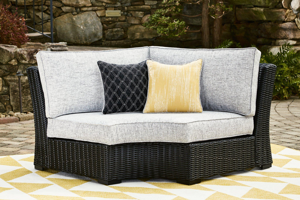 Beachcroft Outdoor Sectional - Premium Outdoor Seating from Ashley Furniture - Just $2575.03! Shop now at Furniture Wholesale Plus  We are the best furniture store in Nashville, Hendersonville, Goodlettsville, Madison, Antioch, Mount Juliet, Lebanon, Gallatin, Springfield, Murfreesboro, Franklin, Brentwood