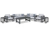 Amora Outdoor Seating Set - Premium Outdoor Table Set from Ashley Furniture - Just $795.59! Shop now at Furniture Wholesale Plus  We are the best furniture store in Nashville, Hendersonville, Goodlettsville, Madison, Antioch, Mount Juliet, Lebanon, Gallatin, Springfield, Murfreesboro, Franklin, Brentwood