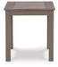 Hillside Barn Outdoor End Table - Premium Outdoor End Table from Ashley Furniture - Just $189.12! Shop now at Furniture Wholesale Plus  We are the best furniture store in Nashville, Hendersonville, Goodlettsville, Madison, Antioch, Mount Juliet, Lebanon, Gallatin, Springfield, Murfreesboro, Franklin, Brentwood