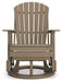 Hyland wave Outdoor Swivel Glider Chair - Premium Outdoor Dining Chair from Ashley Furniture - Just $621.89! Shop now at Furniture Wholesale Plus  We are the best furniture store in Nashville, Hendersonville, Goodlettsville, Madison, Antioch, Mount Juliet, Lebanon, Gallatin, Springfield, Murfreesboro, Franklin, Brentwood