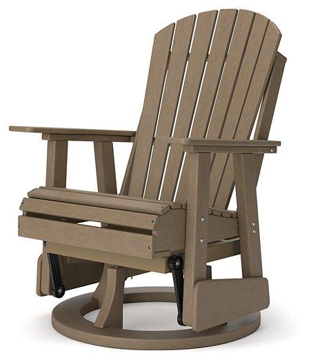 Hyland wave Outdoor Swivel Glider Chair - Premium Outdoor Dining Chair from Ashley Furniture - Just $621.89! Shop now at Furniture Wholesale Plus  We are the best furniture store in Nashville, Hendersonville, Goodlettsville, Madison, Antioch, Mount Juliet, Lebanon, Gallatin, Springfield, Murfreesboro, Franklin, Brentwood