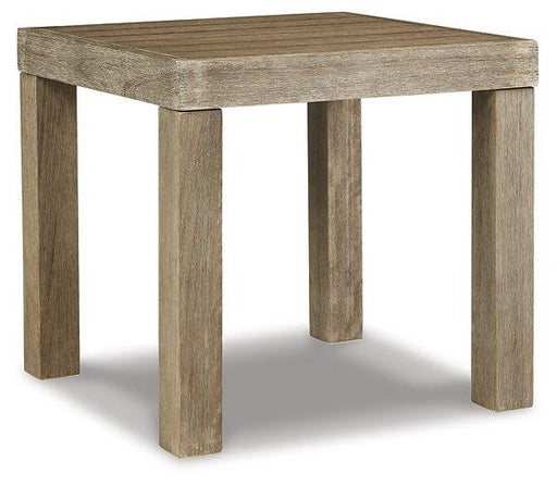 Silo Point Outdoor End Table - Premium Outdoor End Table from Ashley Furniture - Just $162.64! Shop now at Furniture Wholesale Plus  We are the best furniture store in Nashville, Hendersonville, Goodlettsville, Madison, Antioch, Mount Juliet, Lebanon, Gallatin, Springfield, Murfreesboro, Franklin, Brentwood