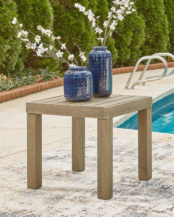 Silo Point Outdoor End Table - Premium Outdoor End Table from Ashley Furniture - Just $162.64! Shop now at Furniture Wholesale Plus  We are the best furniture store in Nashville, Hendersonville, Goodlettsville, Madison, Antioch, Mount Juliet, Lebanon, Gallatin, Springfield, Murfreesboro, Franklin, Brentwood