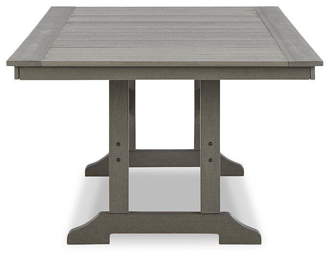 Visola Outdoor Dining Table - Premium Outdoor Dining Table from Ashley Furniture - Just $880.86! Shop now at Furniture Wholesale Plus  We are the best furniture store in Nashville, Hendersonville, Goodlettsville, Madison, Antioch, Mount Juliet, Lebanon, Gallatin, Springfield, Murfreesboro, Franklin, Brentwood