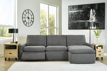 Hartsdale 3-Piece Right Arm Facing Reclining Sofa Chaise - Premium Sectional from Ashley Furniture - Just $1513.08! Shop now at Furniture Wholesale Plus  We are the best furniture store in Nashville, Hendersonville, Goodlettsville, Madison, Antioch, Mount Juliet, Lebanon, Gallatin, Springfield, Murfreesboro, Franklin, Brentwood