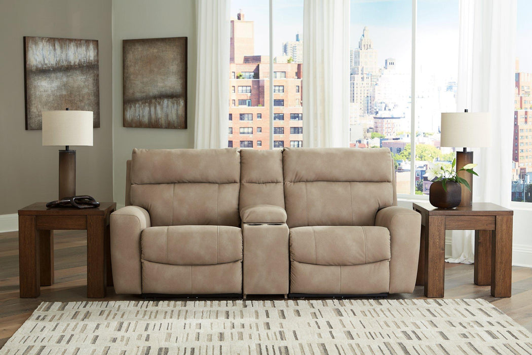 Next-Gen DuraPella Power Reclining Sectional Loveseat with Console - Premium Sectional from Ashley Furniture - Just $1263.68! Shop now at Furniture Wholesale Plus  We are the best furniture store in Nashville, Hendersonville, Goodlettsville, Madison, Antioch, Mount Juliet, Lebanon, Gallatin, Springfield, Murfreesboro, Franklin, Brentwood