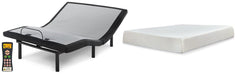 10 Inch Chime Memory Foam Mattress Set - Premium Mattress Set from Ashley Furniture - Just $414.29! Shop now at Furniture Wholesale Plus  We are the best furniture store in Nashville, Hendersonville, Goodlettsville, Madison, Antioch, Mount Juliet, Lebanon, Gallatin, Springfield, Murfreesboro, Franklin, Brentwood