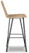 Angentree Bar Height Bar Stool - Premium Barstool from Ashley Furniture - Just $176.98! Shop now at Furniture Wholesale Plus  We are the best furniture store in Nashville, Hendersonville, Goodlettsville, Madison, Antioch, Mount Juliet, Lebanon, Gallatin, Springfield, Murfreesboro, Franklin, Brentwood