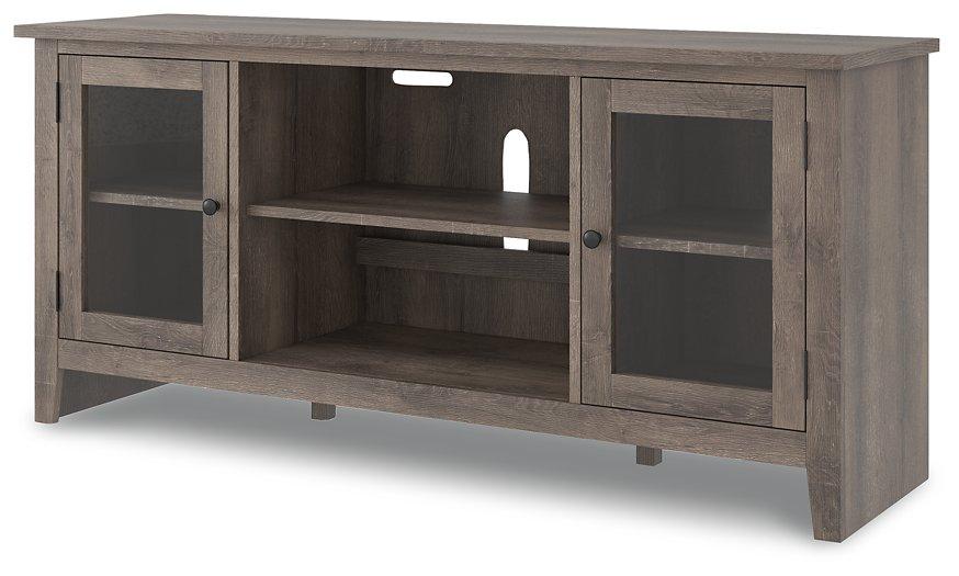 Arlenbry 60" TV Stand with Electric Fireplace - Premium TV Stand from Ashley Furniture - Just $565.02! Shop now at Furniture Wholesale Plus  We are the best furniture store in Nashville, Hendersonville, Goodlettsville, Madison, Antioch, Mount Juliet, Lebanon, Gallatin, Springfield, Murfreesboro, Franklin, Brentwood