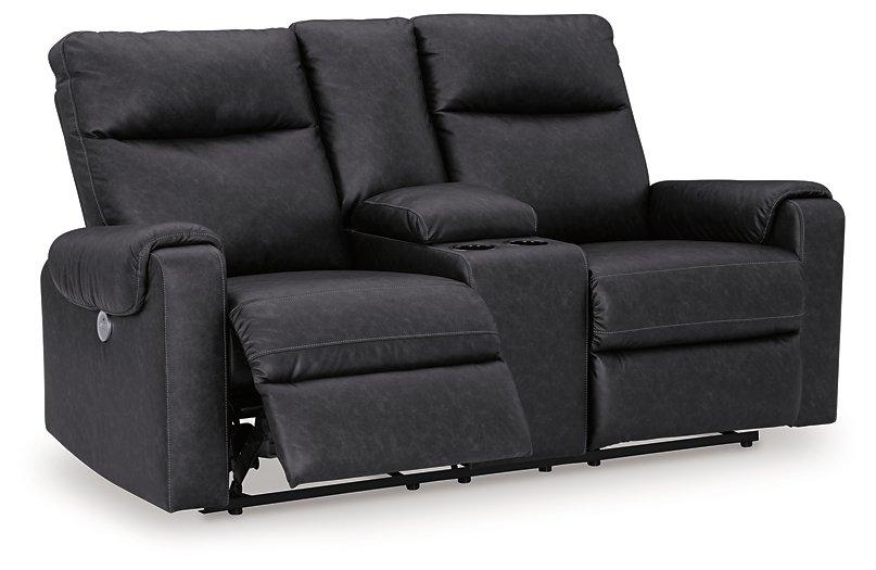 Axtellton Power Reclining Loveseat with Console - Premium Loveseat from Ashley Furniture - Just $788.31! Shop now at Furniture Wholesale Plus  We are the best furniture store in Nashville, Hendersonville, Goodlettsville, Madison, Antioch, Mount Juliet, Lebanon, Gallatin, Springfield, Murfreesboro, Franklin, Brentwood