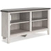 Dorrinson Corner TV Stand - Premium TV Stand from Ashley Furniture - Just $156.59! Shop now at Furniture Wholesale Plus  We are the best furniture store in Nashville, Hendersonville, Goodlettsville, Madison, Antioch, Mount Juliet, Lebanon, Gallatin, Springfield, Murfreesboro, Franklin, Brentwood