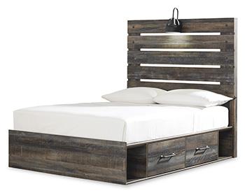 Drystan Bed with 4 Storage Drawers - Premium Bed from Ashley Furniture - Just $782.35! Shop now at Furniture Wholesale Plus  We are the best furniture store in Nashville, Hendersonville, Goodlettsville, Madison, Antioch, Mount Juliet, Lebanon, Gallatin, Springfield, Murfreesboro, Franklin, Brentwood