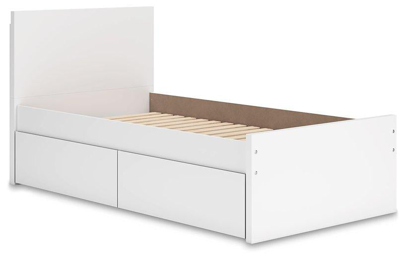 Onita Panel Bed with 1 Side Storage - Premium Bed from Ashley Furniture - Just $390.41! Shop now at Furniture Wholesale Plus  We are the best furniture store in Nashville, Hendersonville, Goodlettsville, Madison, Antioch, Mount Juliet, Lebanon, Gallatin, Springfield, Murfreesboro, Franklin, Brentwood