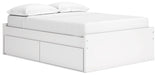 Onita Bed with 1 Side Storage - Premium Bed from Ashley Furniture - Just $319.12! Shop now at Furniture Wholesale Plus  We are the best furniture store in Nashville, Hendersonville, Goodlettsville, Madison, Antioch, Mount Juliet, Lebanon, Gallatin, Springfield, Murfreesboro, Franklin, Brentwood