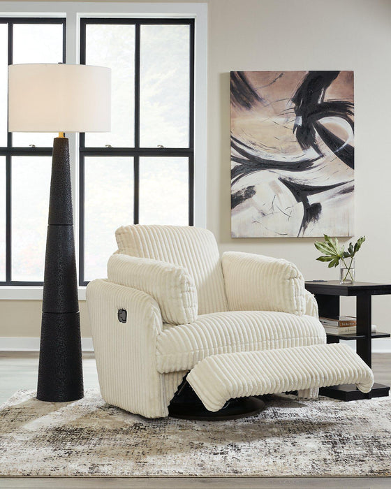 Tie-Breaker Swivel Glider Recliner - Premium Recliner from Ashley Furniture - Just $575.99! Shop now at Furniture Wholesale Plus  We are the best furniture store in Nashville, Hendersonville, Goodlettsville, Madison, Antioch, Mount Juliet, Lebanon, Gallatin, Springfield, Murfreesboro, Franklin, Brentwood