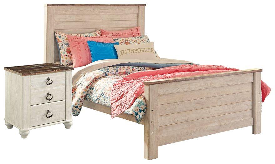 Willowton Bedroom Set - Premium Bedroom Set from Ashley Furniture - Just $478.66! Shop now at Furniture Wholesale Plus  We are the best furniture store in Nashville, Hendersonville, Goodlettsville, Madison, Antioch, Mount Juliet, Lebanon, Gallatin, Springfield, Murfreesboro, Franklin, Brentwood