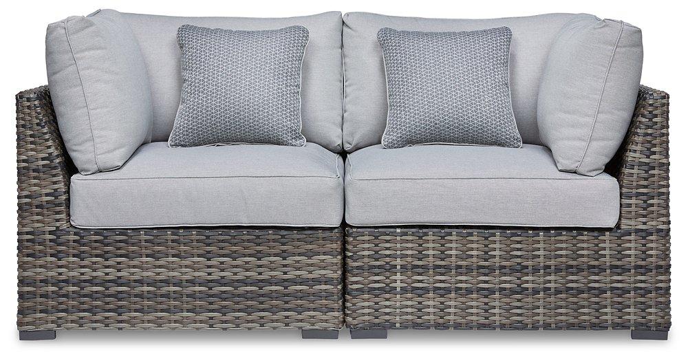 Harbor Court Corner with Cushion (Set of 2) - Premium Outdoor Seating from Ashley Furniture - Just $599.42! Shop now at Furniture Wholesale Plus  We are the best furniture store in Nashville, Hendersonville, Goodlettsville, Madison, Antioch, Mount Juliet, Lebanon, Gallatin, Springfield, Murfreesboro, Franklin, Brentwood